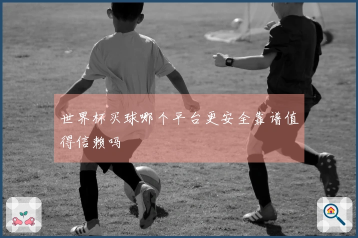 世界杯买球哪个平台更安全靠谱值得信赖吗