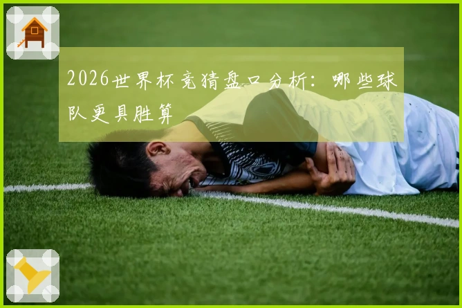 2026世界杯竞猜盘口分析：哪些球队更具胜算
