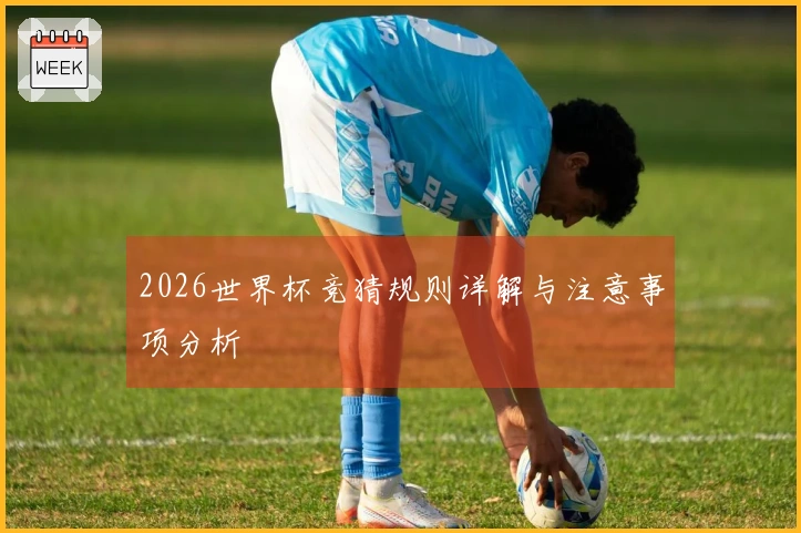 2026世界杯竞猜规则详解与注意事项分析
